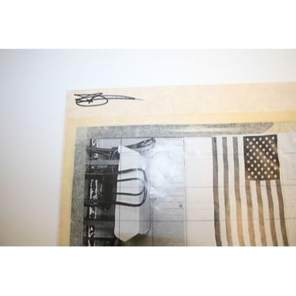 Nice Small Vibrant Original Painting Old Downtown Bar Pool Billiards US Flag - Picture 6 of 6